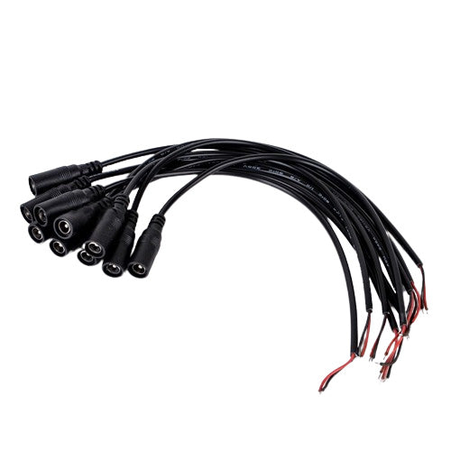 DC Power Jack 2.1/5.5mm Female with 100cm Cable