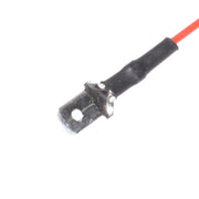 TATA Electrical Spade Connector, 6.3MM, 20 cm Wire, 100pcs/Set, Red