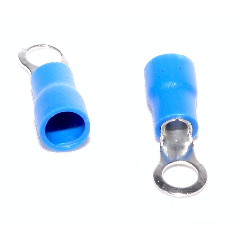 Insulated Ring Terminal Ø4MM 100pcs/Bag