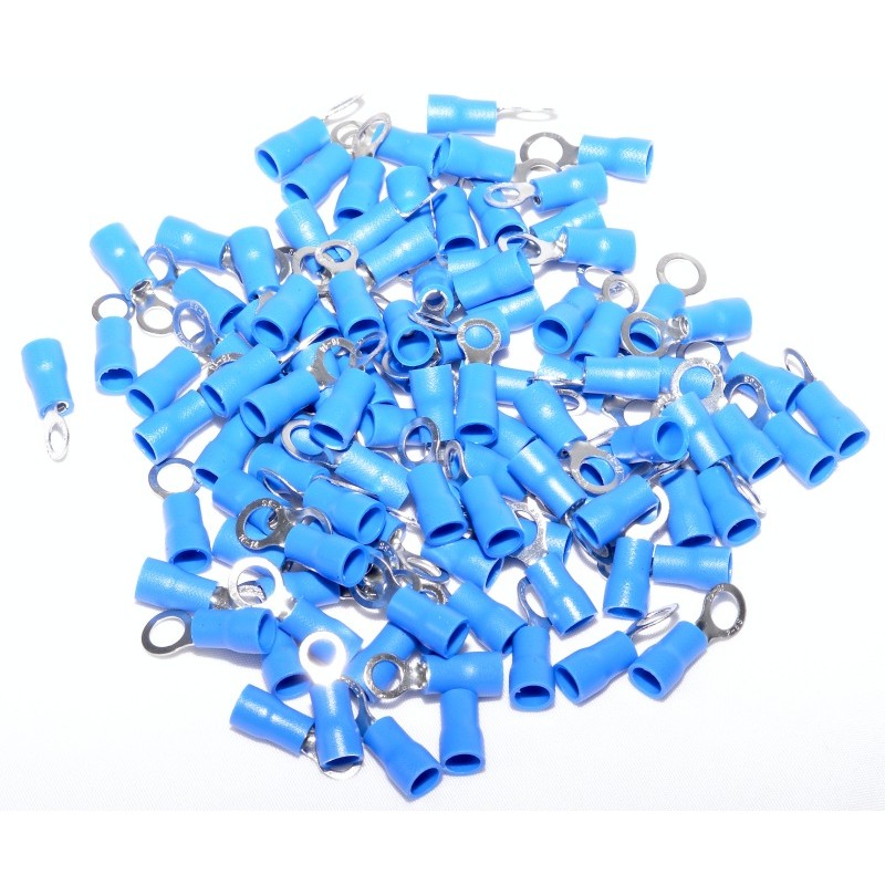 Insulated Ring Terminal Ø5MM 100pcs/Bag