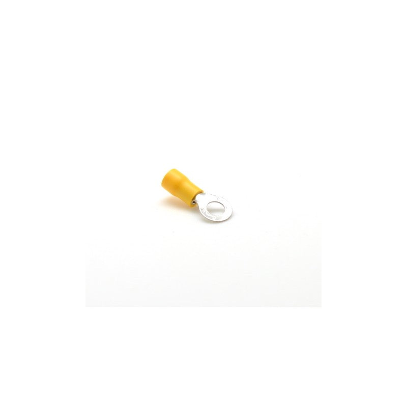 Insulated Yellow Ring Terminal Ø6MM 100PCS/Bag