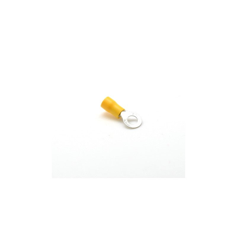 Insulated Yellow Ring Terminal Ø8MM 100pcs/Bag