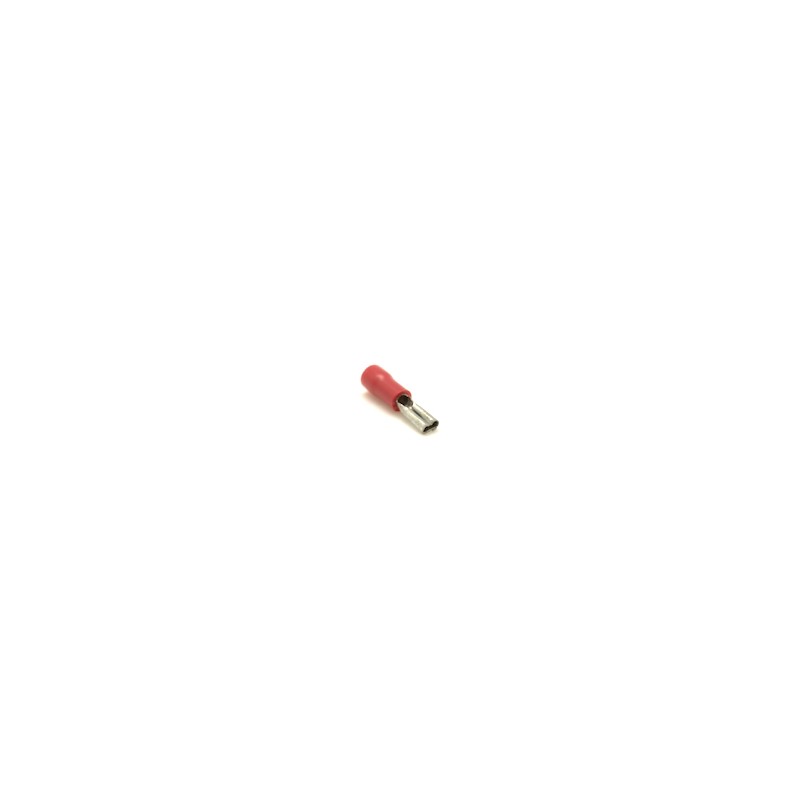 Red Insulated Female Spade Connector 2.8mm 100pcs/Bag