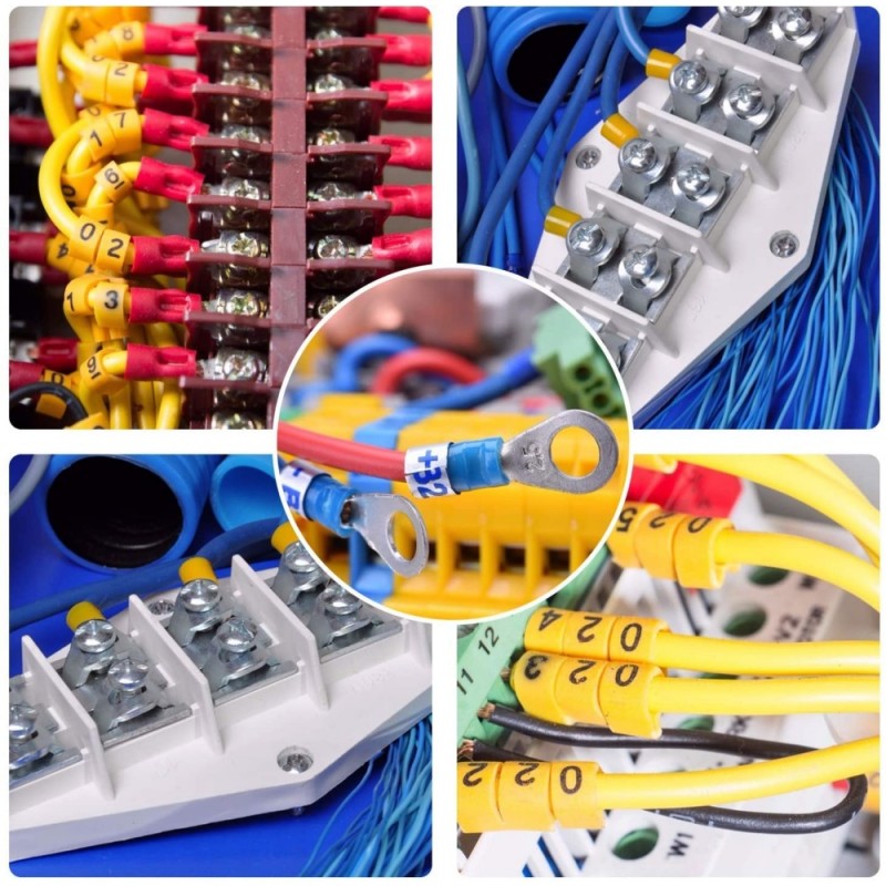Wire Electrical Connector Terminals - 225 Pcs/Set