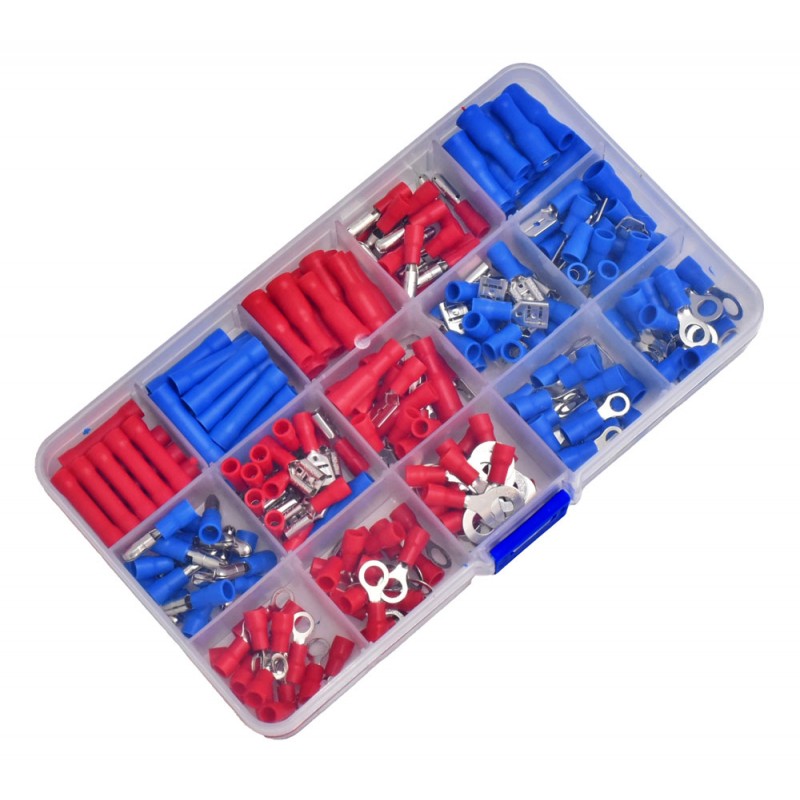 Wire Electrical Connector Terminals - 225 Pcs/Set