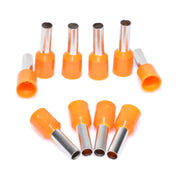 Insulated Cord End Terminal E4009 Orange, 100Pcs/Set