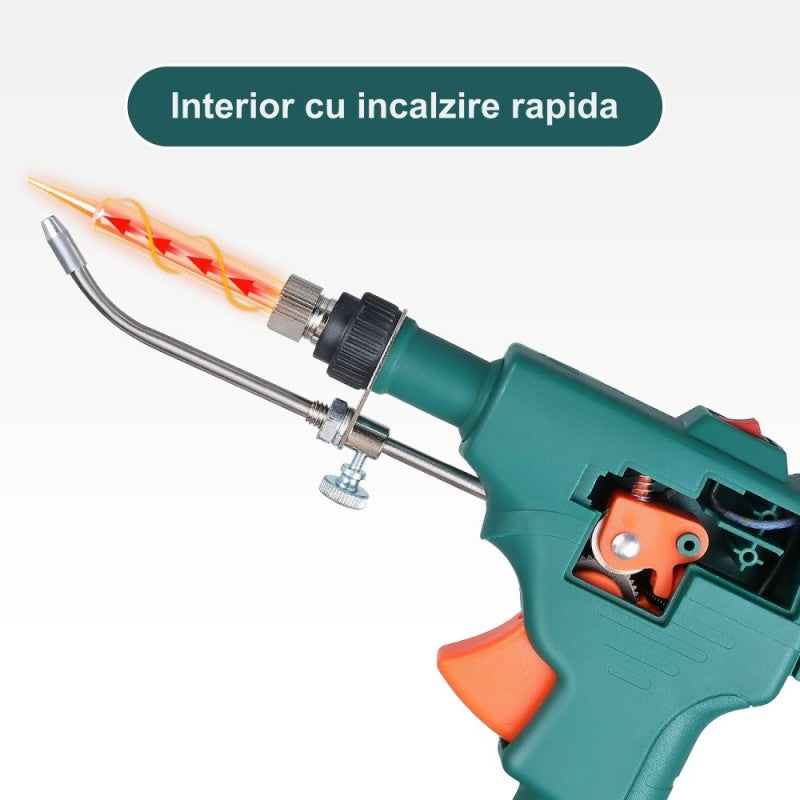 Automatic Soldering Gun with Solder Wire, 40W-80W, GT10