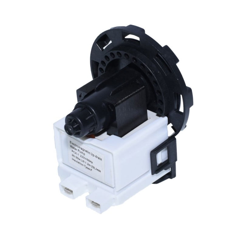 Universal Drain Pump with 8 Clamps for Washing Machines