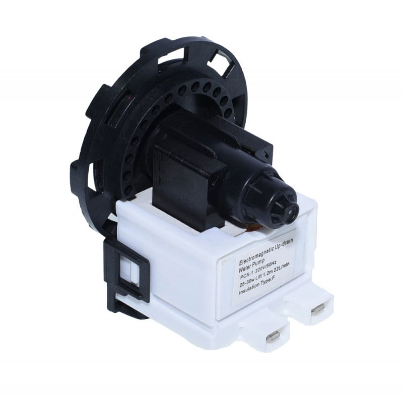 Universal Drain Pump with 8 Clamps for Washing Machines
