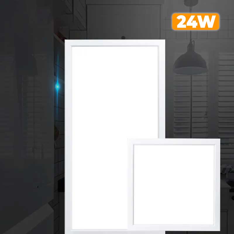 Set of 10 x LED Panel 300x600mm, Power 24W, Recessed - ElectroAZ