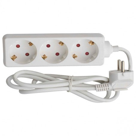 Extension Cord 3-Outlet with Surge Protection 3m
