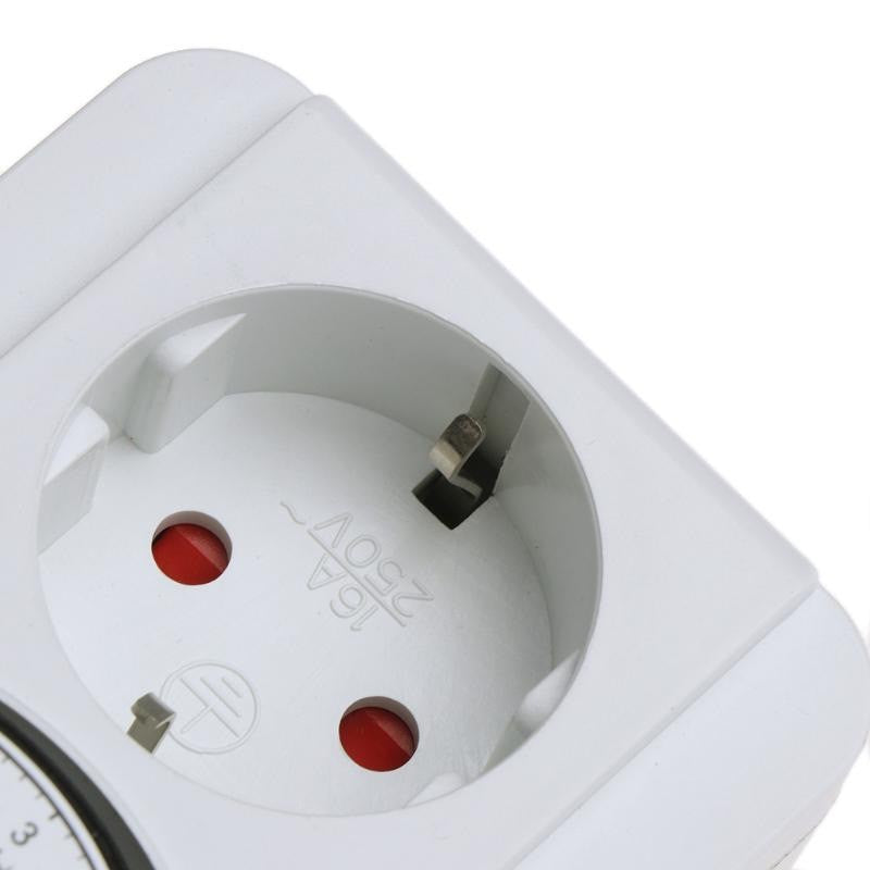Mechanical Programmable Timer Socket, On/Off Power