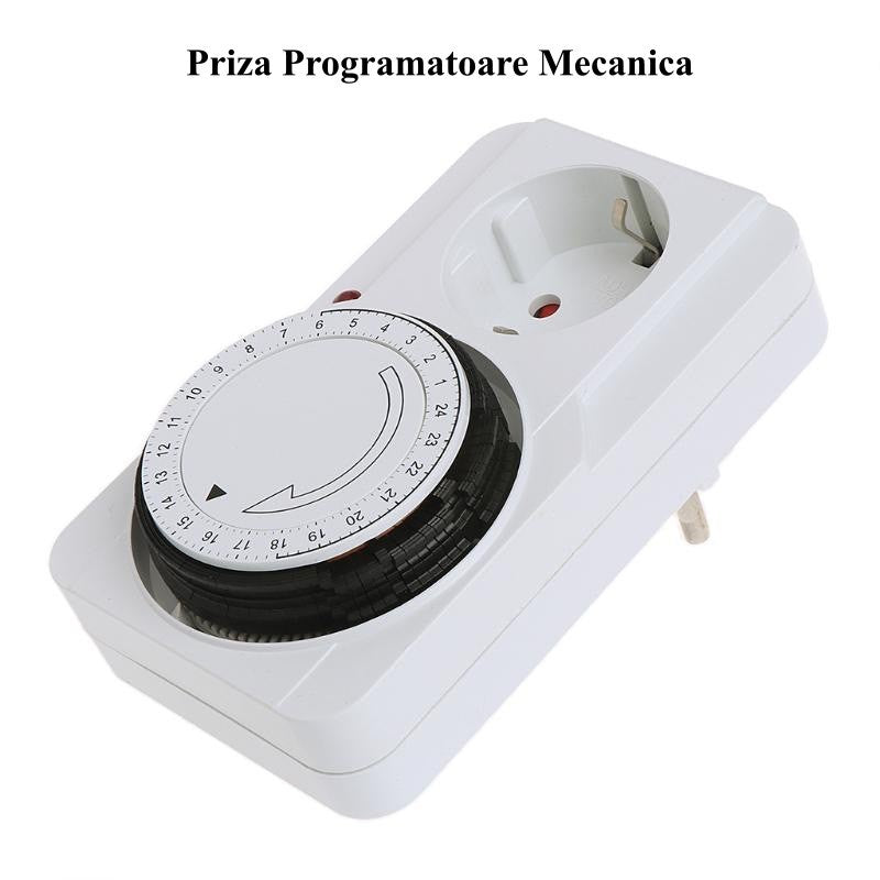 Mechanical Programmable Timer Socket, On/Off Power