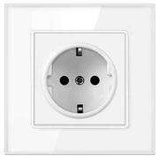 Classlights Tempered Glass Socket, 16A, White