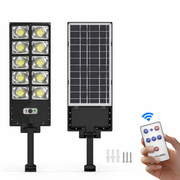 150W LED Solar Street Light, Motion Sensor, Remote Control