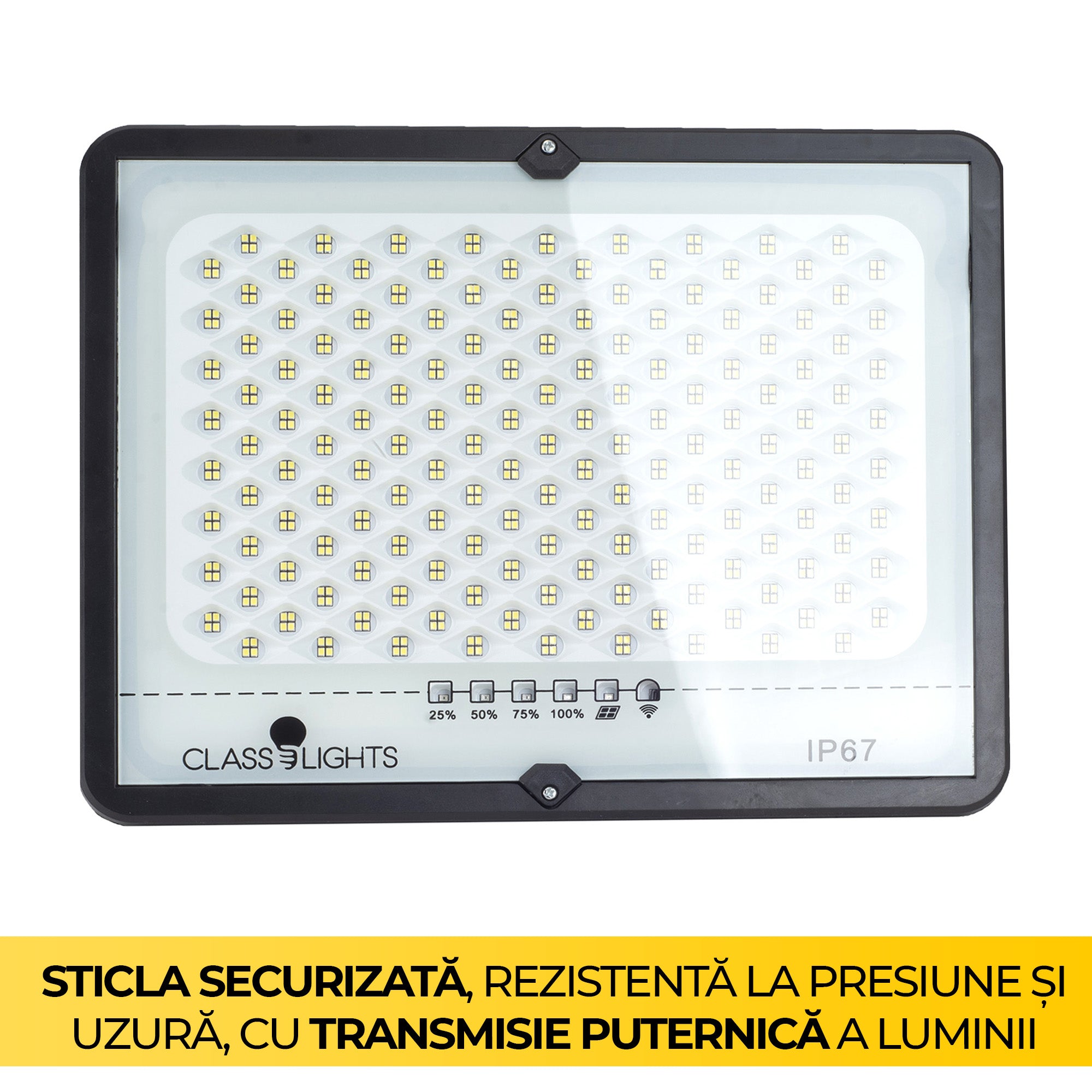 300W Solar LED Projector, Complete Kit, IP67, ElectroAZ