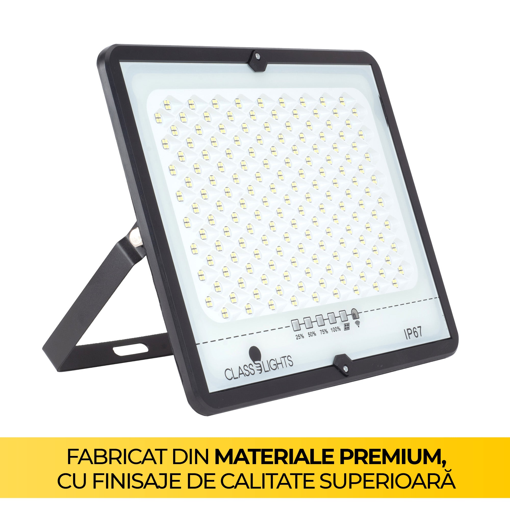 300W Solar LED Projector, Complete Kit, IP67, ElectroAZ