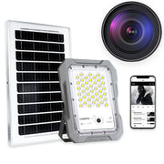 Integrated Video Camera LED Projector, 100W, Solar Powered, 1440P, Wi-Fi, 18,000 mAh, ClassLights