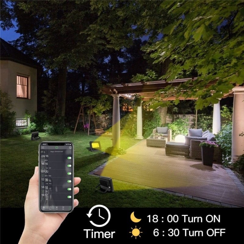 RGBW LED Projector 40W, Android, iOS, Bluetooth