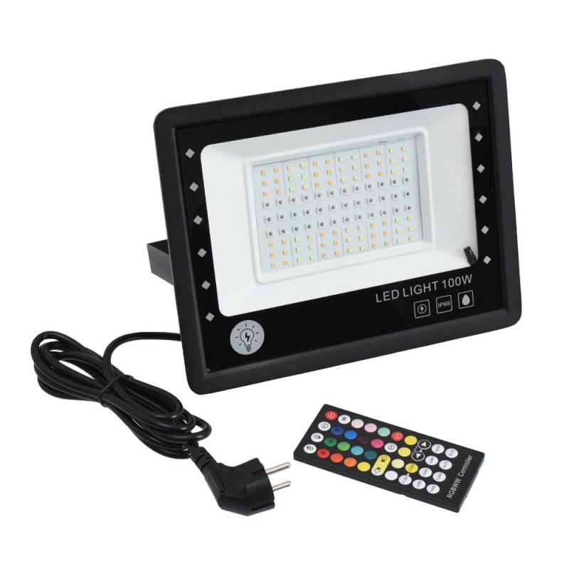 Smart RGBCW 100W Projector with Bluetooth and Remote Control