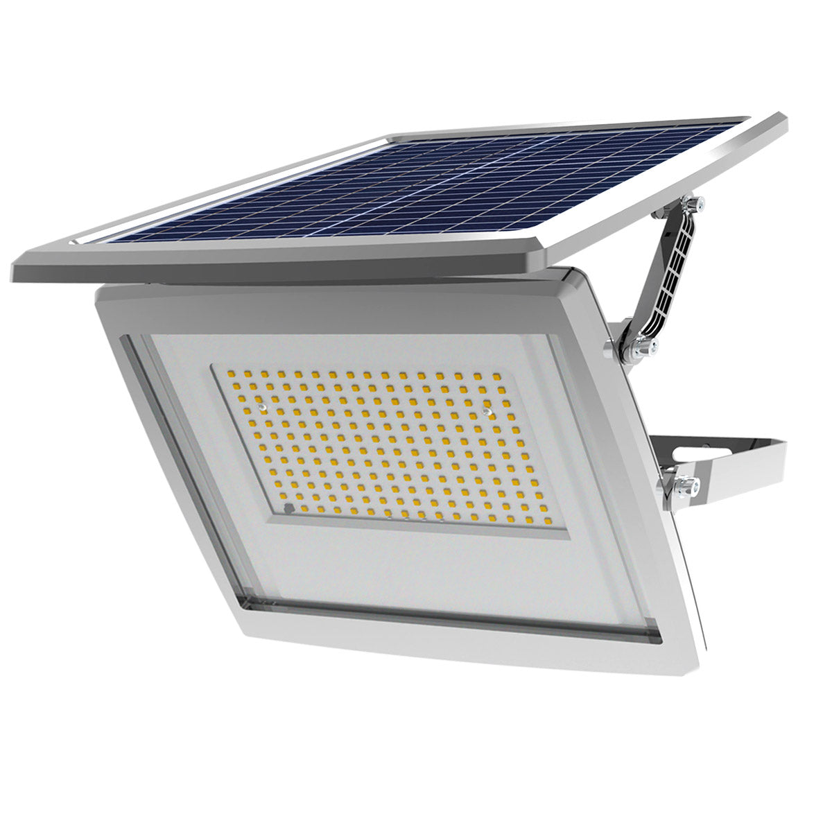 Solar LED Projector, 100W, Polycrystalline Solar Panel, Indoor/Outdoor, 10,000 mAh Battery, ClassLights