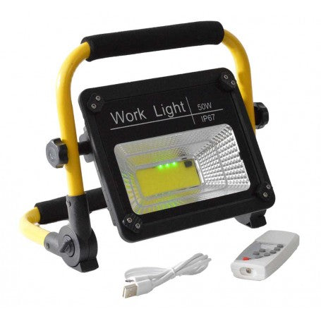 W743 50W Solar Floodlight with Stand