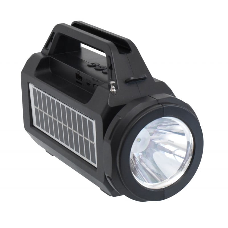 FM Radio with Flashlight and Solar Panel SY-979