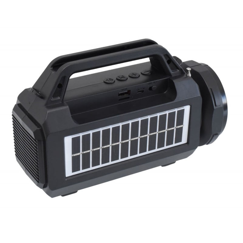 FM Radio with Flashlight and Solar Panel SY-979