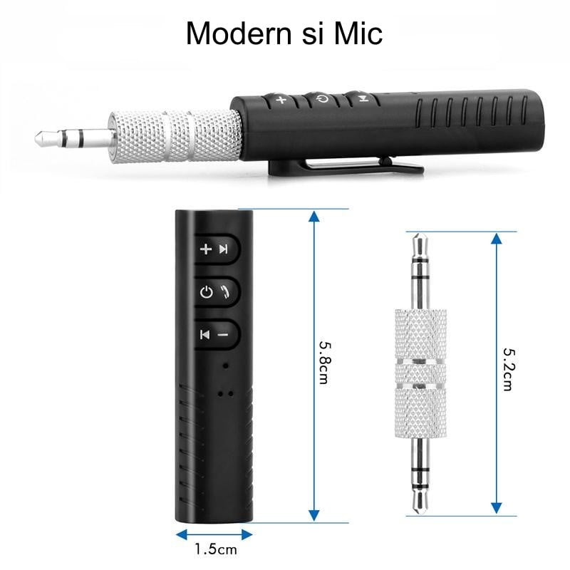 Bluetooth Audio Receiver Aux 3.5mm Jack
