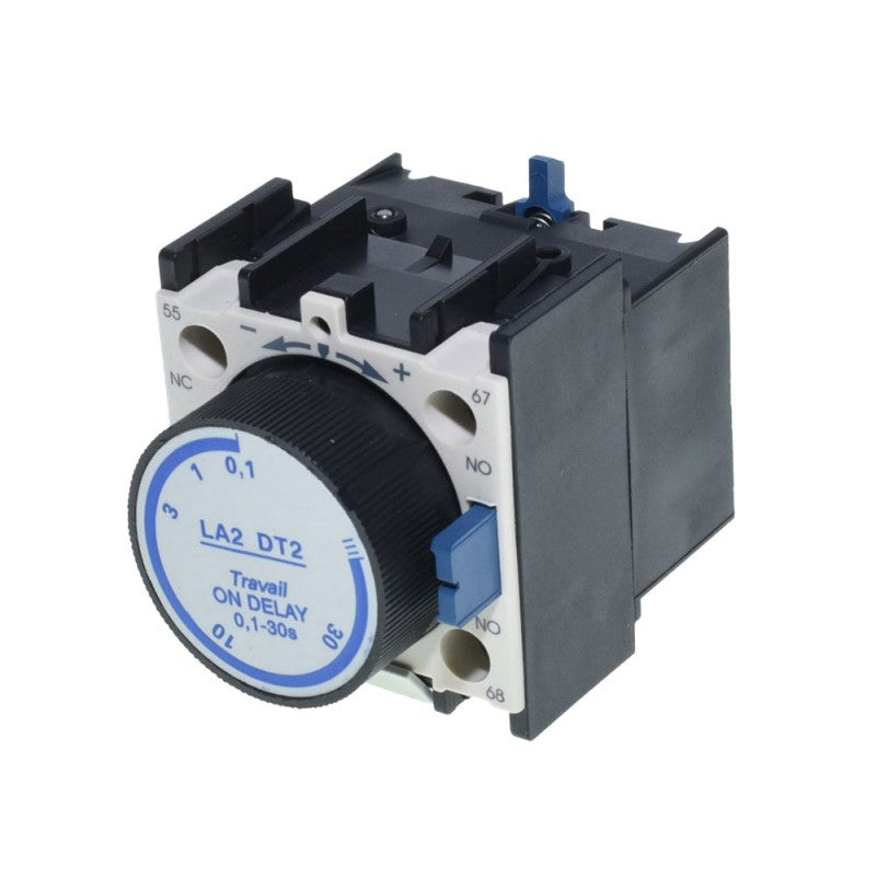 Auxiliary Relay (Contactor Timer) LA2 DT2 0.1-30Sec