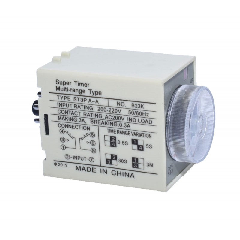 Time Relay (Mechanical Timer) 0.5S/5S/30S/3M