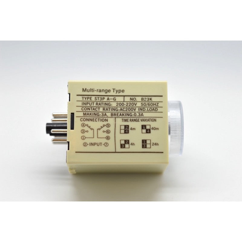 Time relay (Mechanical timer) 4M/24M/4H/24H