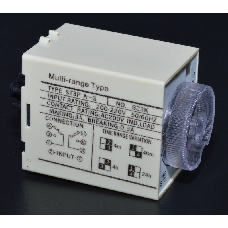 Time relay (Mechanical timer) 4M/24M/4H/24H