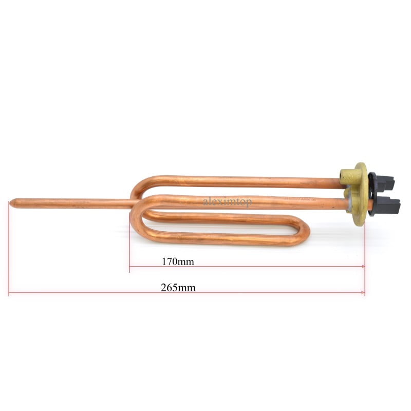 Boiler Heating Element 1500W Bent With PLQ Flange