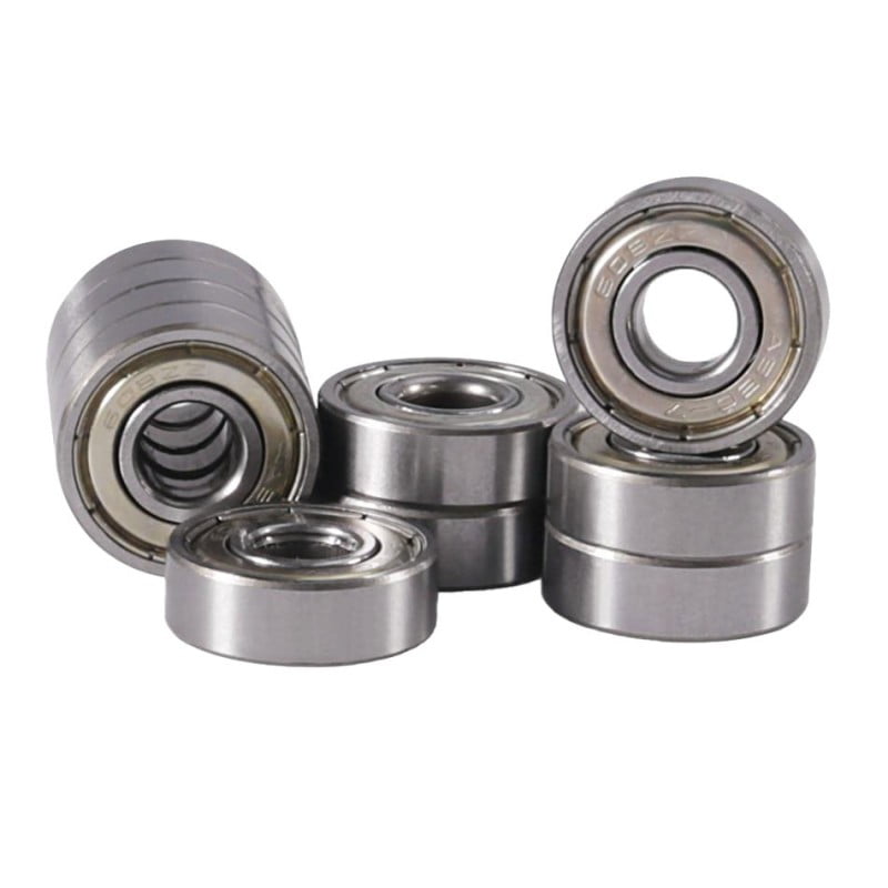 Set of 10 Model 606 ZZ Bearings, All Steel