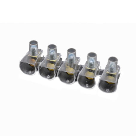 Set of 5 Electrical Terminal Blocks 500V-16mm