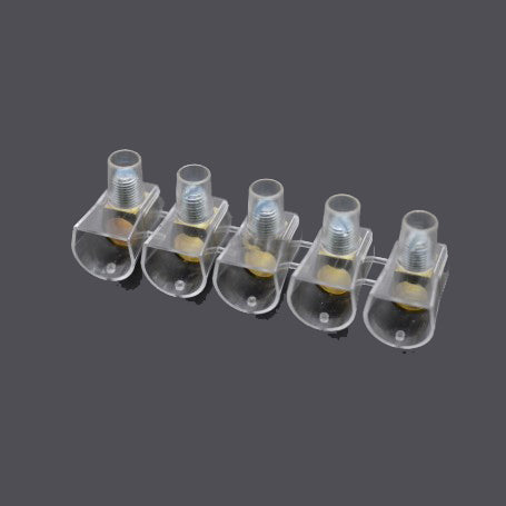 Set of 5 Electrical Terminal Blocks 500V-16mm