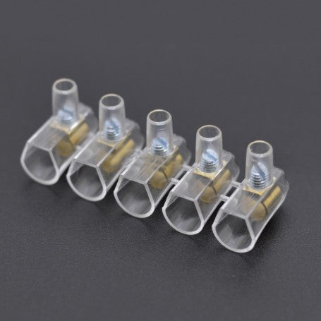 Set of 5 Electrical Terminal Blocks 500V-6mm