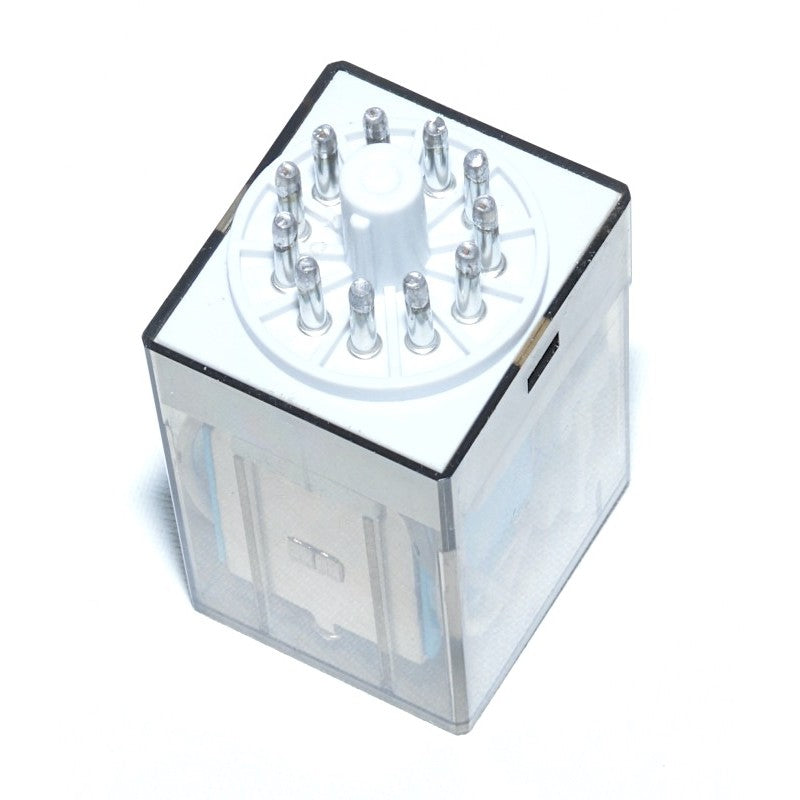 Industrial Relay 24V-AC / 11P, With Socket, 11 Pin