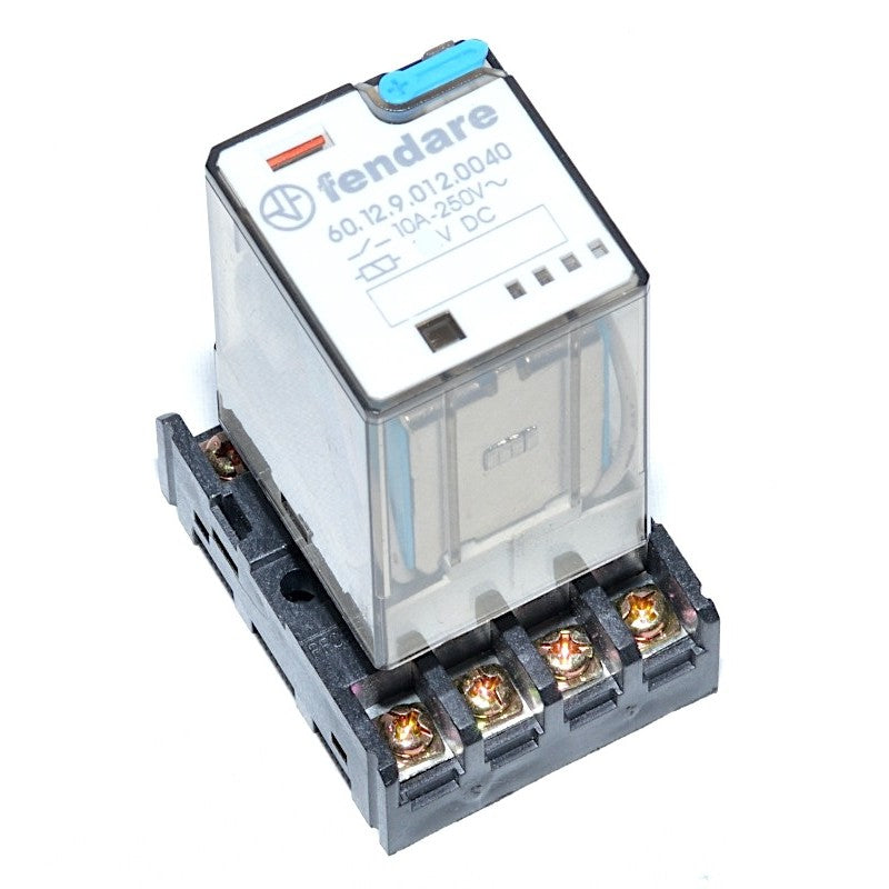 Industrial Relay 24V-DC / 8P, With Socket, 8 Pin