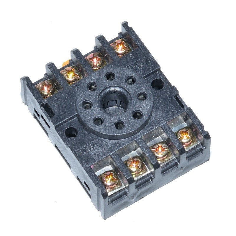 Industrial Relay 12V-AC, 11P, With Socket, 11 Pins