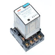 Industrial Relay 48V-DC, 11P, With Socket, 11 Pins