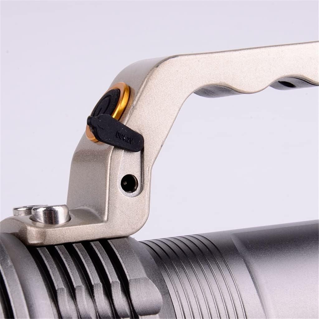 CREE LED 800 Lumens Handheld Flashlight, Aluminum Body, 18650 Rechargeable Batteries