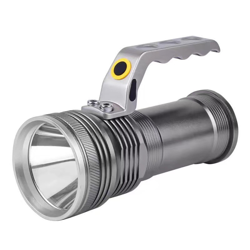 CREE LED 800 Lumens Handheld Flashlight, Aluminum Body, 18650 Rechargeable Batteries