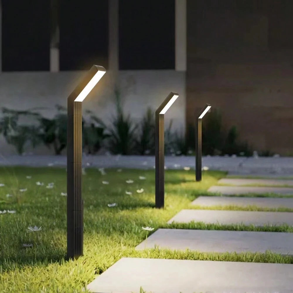 Solar LED Garden Lamp, Adjustable Height, IP65