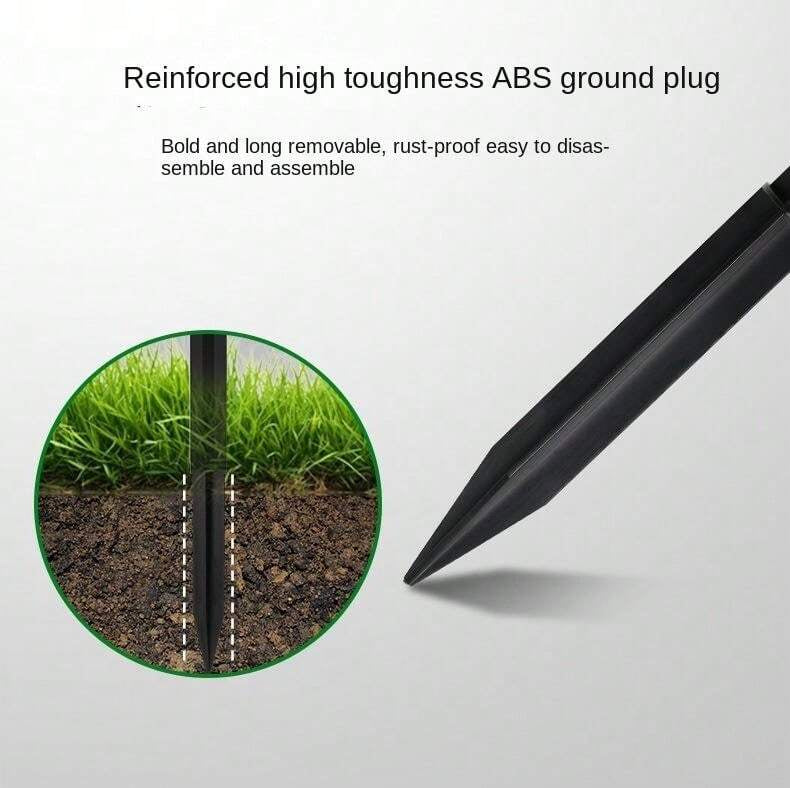 Solar LED Garden Lamp, Adjustable Height, IP65