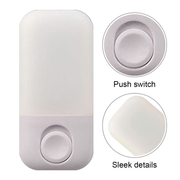 LED night light with switch, compact design, warm light