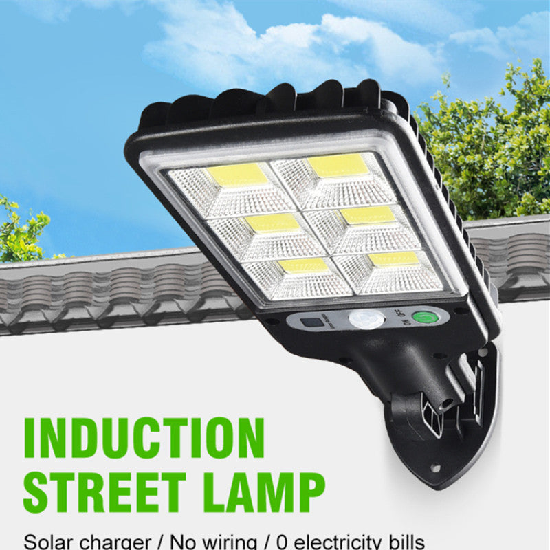 108 COB LED Solar Street Light, Motion Sensor and Remote Control