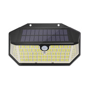 Solar Wall Lamp with 266 LEDs, Motion Sensor, and 3 Lighting Modes