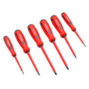 Set of 6 Insulated Electrician Screwdrivers NO-7669